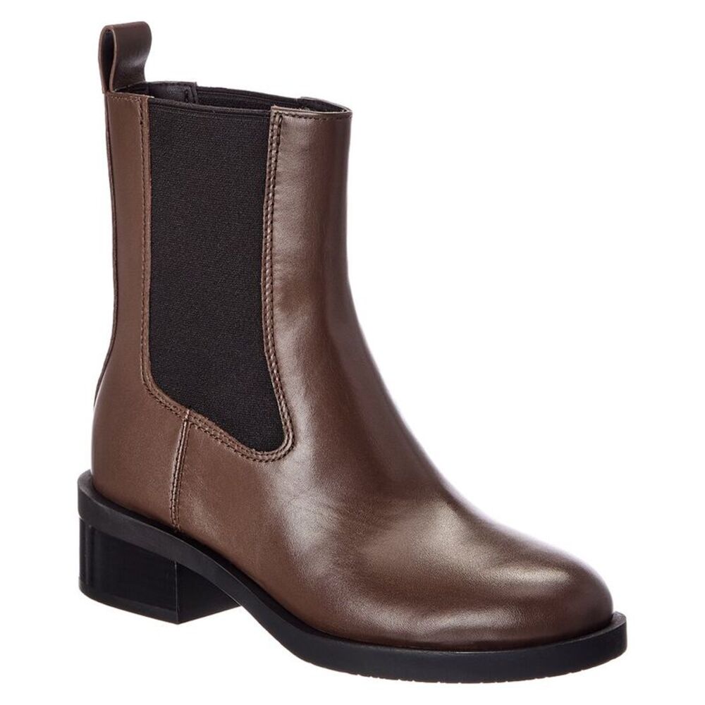 Stuart Weitzman Sully Suede Chelsea Bootie, Brown